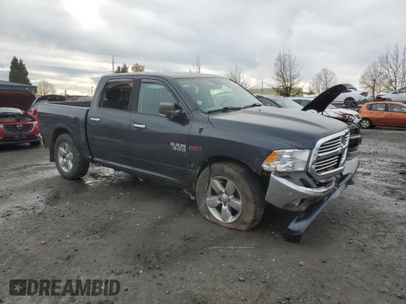 2017 Ram 1500 Big Horn with VIN 1C6RR7LM2HS527484, listed as a Copart auction lot 86729374 with 166,964 mi miles and Salvage Title. Bid and sale history available at carsss.com. Image 4.