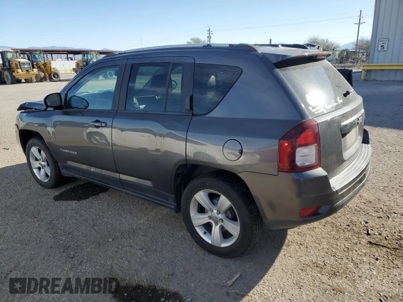 2017 Jeep Compass Sport with VIN 1C4NJCBA3HD147301, listed as a Copart auction lot 48399035 with 82,073 mi miles and Salvage title. Bid and sale history available at DreamBid. Image 2.