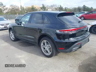 2023 Porsche Macan with VIN WP1AA2A58PLB16724, listed as a IAAI auction lot 41938233 with 19,660 mi miles. Bid and sale history available at carsss.com. Image 3.
