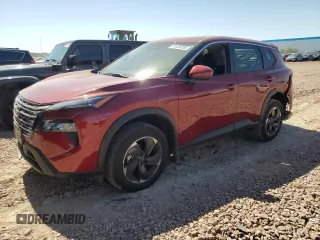 2024 Nissan Rogue SV z VIN JN8BT3BA6RW001529, wystawiony jako Copart lot #57526785 z przebiegiem 7 702 mil mil oraz Szkoda całkowita • Salvage title. Historia ofert i sprzedaży dostępna na DreamBid. Obrazek 1.