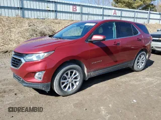 2018 Chevrolet Equinox LT with VIN 3GNAXSEV4JS501121, listed as a Copart auction lot 49255585 with 165,488 mi miles and Clean Title. Bid and sale history available at carsss.com. Image 1.