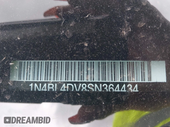 2025 Nissan Altima SV z VIN 1N4BL4DV8SN364434, wystawiony jako IAAI lot #42532928 z przebiegiem 14 521 mil mil oraz . Historia ofert i sprzedaży dostępna na DreamBid. Obrazek 9.