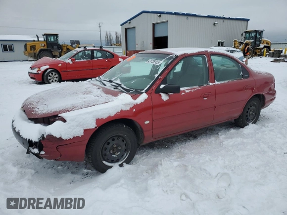 1998 Ford Contour LX with VIN 1FALP6533WK169351, listed as a Copart auction lot 43736955 with 128,150 mi miles and Salvage Title. Bid and sale history available at DreamBid. Image 1.