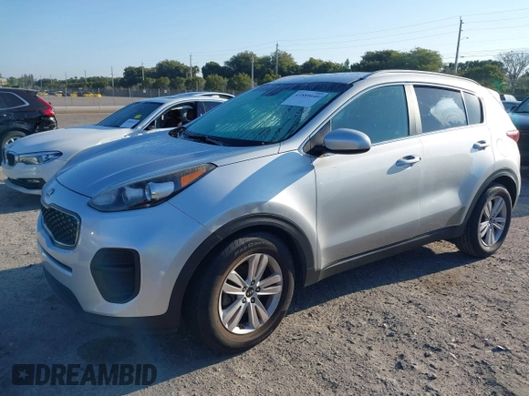 2017 Kia Sportage LX with VIN KNDPM3AC5H7074451, listed as a IAAI auction lot 41889640 with 111,314 mi miles. Bid and sale history available at carsss.com. Image 18.
