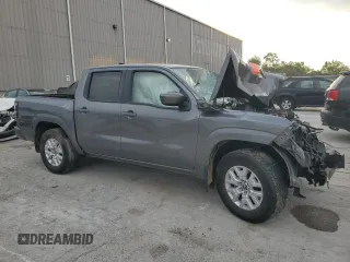 2022 Nissan Frontier SV with VIN 1N6ED1EJ0NN615902, listed as a Copart auction lot 59727044 with 0 mi miles and Non Repairable. Bid and sale history available at carsss.com. Image 4.