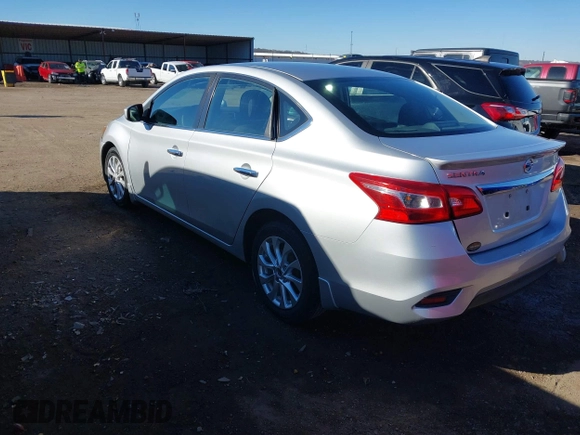 2017 Nissan Sentra SV with VIN 3N1AB7AP6HY249538, listed as a IAAI auction lot 41333456 with 84,359 mi miles and . Bid and sale history available at carsss.com. Image 3.
