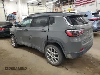 2023 Jeep Compass Latitude Lux with VIN 3C4NJDFN3PT569886, listed as a Copart auction lot 54680145 with 13,633 mi miles and Salvage title. Bid and sale history available at DreamBid. Image 2.
