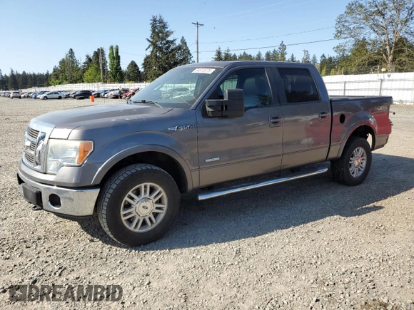 2011 Ford F-150 XLT with VIN 1FTFW1ET3BFB63789, listed as a Copart auction lot 54613875 with 152,982 mi miles and Salvage Title. Bid and sale history available at carsss.com. Image 1.