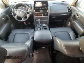 2022 Nissan Armada SV with VIN JN8AY2AD2N9675138, listed as a Copart auction lot 82432744 with 113,412 mi miles and Salvage Title. Bid and sale history available at carsss.com. Image 8.