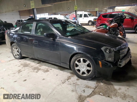 2003 Cadillac CTS with VIN 1G6DM57N530111655, listed as a Copart auction lot 88501405 with 160,595 mi miles and Salvage Title. Bid and sale history available at carsss.com. Image 4.