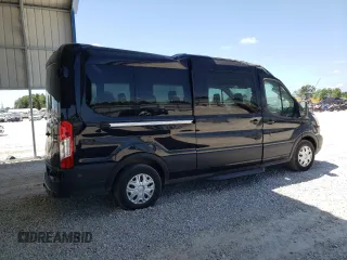 2019 Ford Transit Passenger XL with VIN 1FBAX2CG1KKA76553, listed as a Copart auction lot 61245855 with 81,984 mi miles and Salvage title. Bid and sale history available at DreamBid. Image 3.