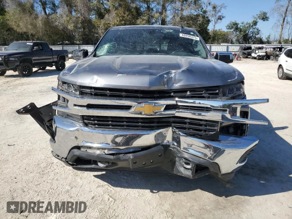 2020 Chevrolet Silverado 1500 LT with VIN 1GCRYDED2LZ341404, listed as a Copart auction lot 48858375 with 80,402 mi miles and Salvage Title. Bid and sale history available at DreamBid. Image 5.