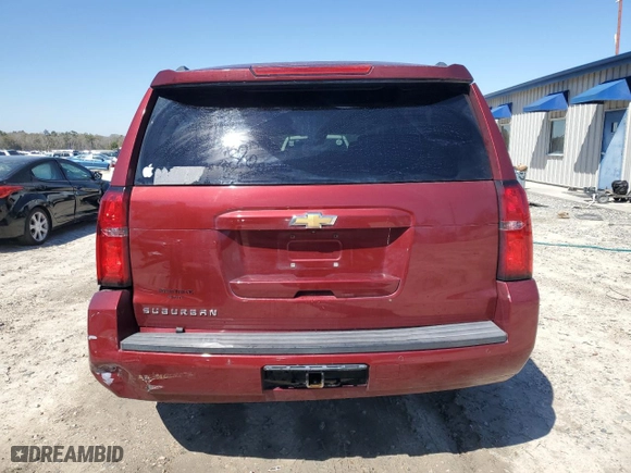 2016 Chevrolet Suburban LT with VIN 1GNSCHKC4GR253874, listed as a Copart auction lot 48026925 with NaN miles and Salvage Title. Bid and sale history available at carsss.com. Image 6.