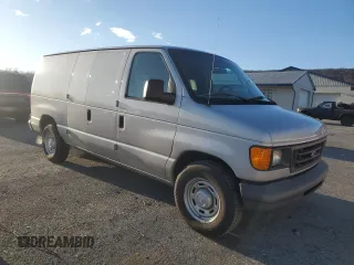 2004 Ford Econoline Cargo with VIN 1FTRE14W94HA14063, listed as a Copart auction lot 45966115 with 174,188 mi miles and Salvage Title. Bid and sale history available at carsss.com. Image 4.