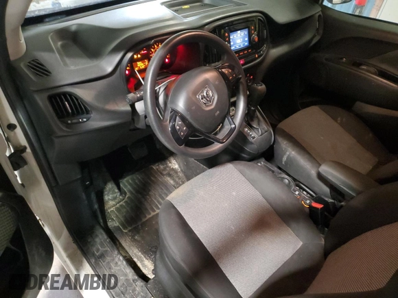 2018 Ram ProMaster City Cargo Van Tradesman with VIN ZFBERFAB1J6L43030, listed as a Copart auction lot 51239305 with 182,566 mi miles and Clean Title. Bid and sale history available at carsss.com. Image 8.