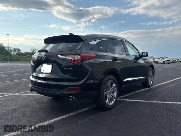 2021 Acura RDX Advance with VIN 5J8TC2H78ML032167, listed as a Copart auction lot 56598535 with 36,057 mi miles and Salvage title. Bid and sale history available at DreamBid. Image 4.