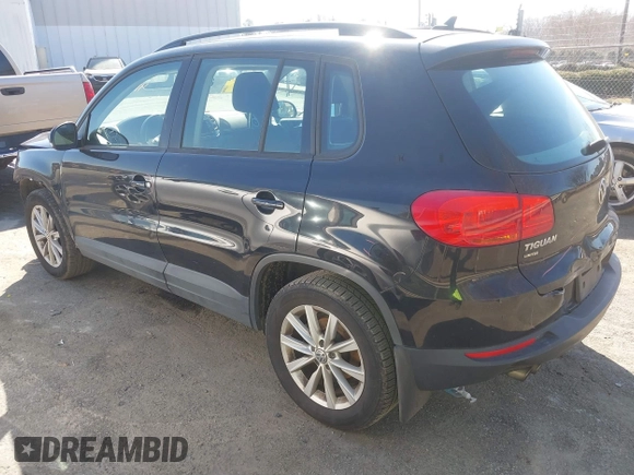 2017 Volkswagen Tiguan S with VIN WVGBV7AX3HK053429, listed as a IAAI auction lot 41610376 with 85,807 mi miles and . Bid and sale history available at DreamBid. Image 3.