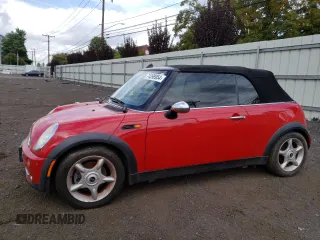 2006 MINI Convertible with VIN WMWRF33516TF64391, listed as a Copart auction lot 74398954 with 74,754 mi miles and Clean Title. Bid and sale history available at DreamBid. Image 1.