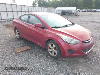 2013 Hyundai Elantra GLS with VIN 5NPDH4AE1DH376078, listed as a IAAI auction lot 42351078 with 190,898 mi miles and . Bid and sale history available at DreamBid. Image 1.
