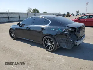 2015 Lexus GS 350 with VIN JTHBE1BL3FA000163, listed as a Copart auction lot 62547684 with 118,985 mi miles and Salvage Title. Bid and sale history available at carsss.com. Image 2.
