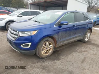 2015 Ford Edge SEL with VIN 2FMTK4J97FBB27665, listed as a IAAI auction lot 41499142 with 152,815 mi miles. Bid and sale history available at carsss.com. Image 2.
