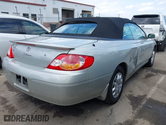 2003 Toyota Solara SE with VIN 2T1FE22P03C020017, listed as a IAAI auction lot 41841063 with 62,059 mi miles. Bid and sale history available at carsss.com. Image 4.