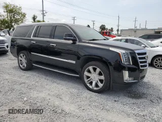 2020 Cadillac Escalade ESV Luxury z VIN 1GYS3HKJXLR122461, wystawiony jako Copart lot #50350175 z przebiegiem 172 411 mil mil oraz Czysty tytuł • Clean title. Historia ofert i sprzedaży dostępna na DreamBid. Obrazek 4.