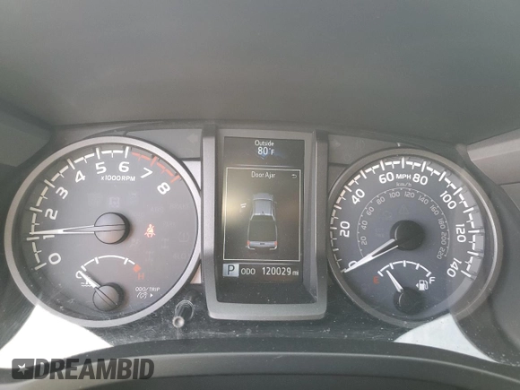 2017 Toyota Tacoma SR5 z VIN 3TMCZ5AN6HM060416, wystawiony jako Copart lot #56697175 z przebiegiem 120 029 mil mil oraz Szkoda całkowita • Salvage title. Historia ofert i sprzedaży dostępna na DreamBid. Obrazek 9.