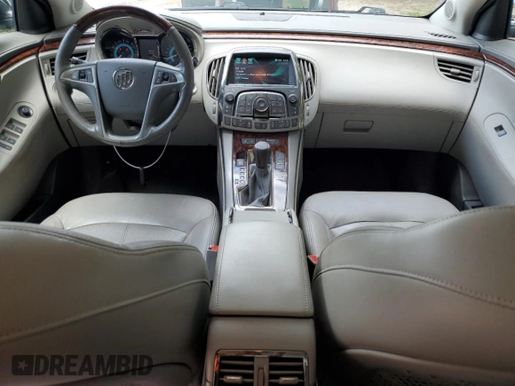 2012 Buick LaCrosse Premium 3 with VIN 1G4GH5E37CF275742, listed as a Copart auction lot 61270815 with 173,085 mi miles and Salvage title. Bid and sale history available at DreamBid. Image 8.