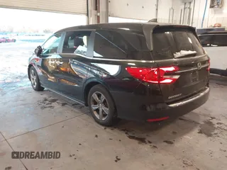 2022 Honda Odyssey EX with VIN 5FNRL6H50NB035132, listed as a IAAI auction lot 41367685 with 26,011 mi miles and . Bid and sale history available at DreamBid. Image 3.