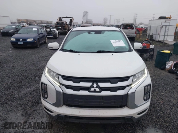 2020 Mitsubishi Outlander Sport ES 2.0 with VIN JA4AR3AU5LU020667, listed as a IAAI auction lot 41287083 with 104,274 mi miles. Bid and sale history available at carsss.com. Image 12.