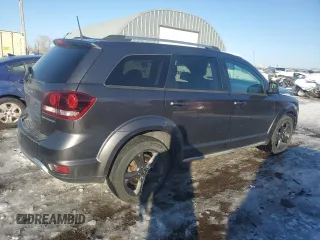 2019 Dodge Journey Crossroad with VIN 3C4PDCGB8KT873531, listed as a Copart auction lot 41603265 with 110,533 mi miles and Salvage Title. Bid and sale history available at DreamBid. Image 3.
