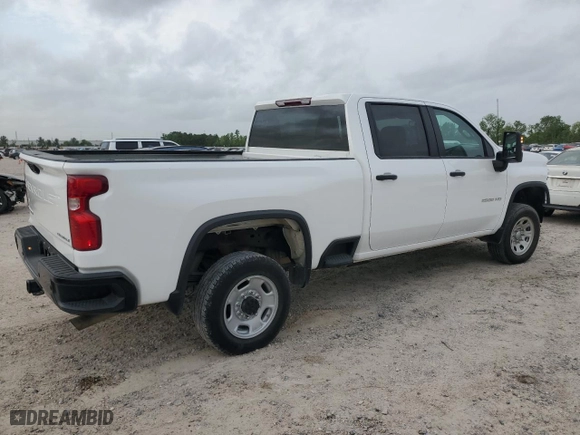 2024 Chevrolet Silverado 2500HD Custom with VIN 2GC4YME79R1152576, listed as a Copart auction lot 51583095 with 0 mi miles and Salvage Title. Bid and sale history available at carsss.com. Image 3.