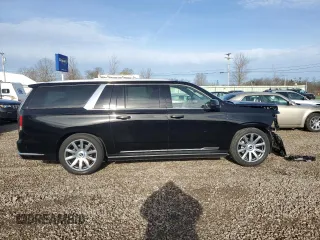 2021 Cadillac Escalade ESV 4WD Premium Luxury Platinum z VIN 1GYS4MKLXMR343647, wystawiony jako Copart lot #54964225 z przebiegiem 102 111 mil mil oraz Nie do naprawy • Non repairable. Historia ofert i sprzedaży dostępna na DreamBid. Obrazek 13.