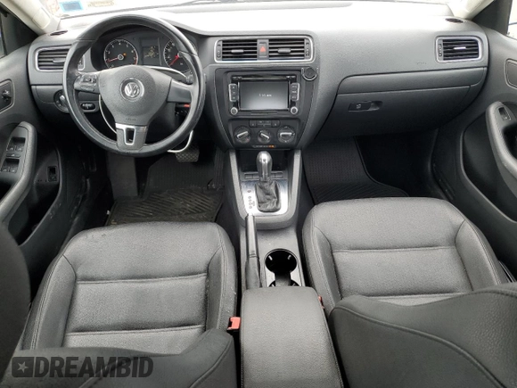 2012 Volkswagen Jetta Sedan SE w/Convenience PZEV with VIN 3VWDP7AJ4CM461746, listed as a Copart auction lot 51654705 with 128,685 mi miles and Clean Title. Bid and sale history available at carsss.com. Image 8.