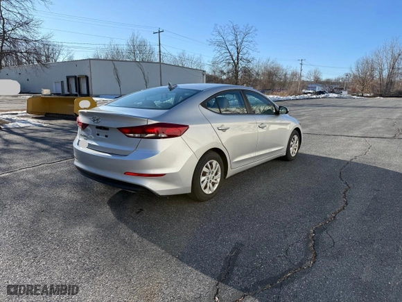 2017 Hyundai Elantra SE with VIN 5NPD74LF0HH150791, listed as a Copart auction lot 52001975 with 181,345 mi miles and Clean Title. Bid and sale history available at carsss.com. Image 4.