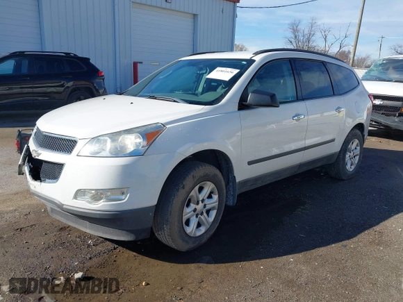 2012 Chevrolet Traverse LS with VIN 1GNKRFEDXCJ401428, listed as a IAAI auction lot 41801656 with 141,242 mi miles and . Bid and sale history available at DreamBid. Image 17.