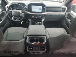 2023 Ford F-150 XL with VIN 1FTEW1EP8PKF20042, listed as a Copart auction lot 55163335 with 26,870 mi miles and Salvage title. Bid and sale history available at DreamBid. Image 8.