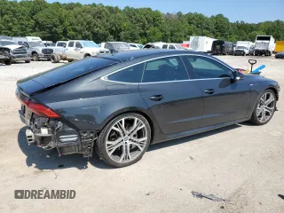 2019 Audi A7 Prestige with VIN WAUV2AF2XKN028129, listed as a Copart auction lot 66706074 with 68,476 mi miles and Clean Title. Bid and sale history available at carsss.com. Image 3.