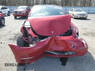 2020 Tesla Model Y Long Range with VIN 5YJYGDEEXLF013726, listed as a Copart auction lot 50289805 with Not Provided miles and Salvage Title. Bid and sale history available at DreamBid. Image 5.