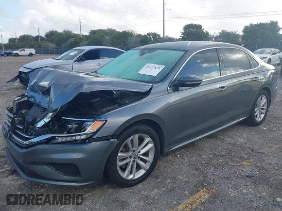 2020 Volkswagen Passat SE with VIN 1VWSA7A32LC011511, listed as a IAAI auction lot 41937873 with 80,362 mi miles and . Bid and sale history available at DreamBid. Image 2.