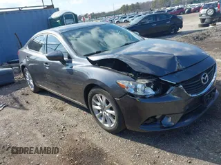 2014 Mazda 6 i Sport with VIN JM1GJ1U66E1133816, listed as a IAAI auction lot 41872811 with 97,035 mi miles. Bid and sale history available at carsss.com. Image 1.