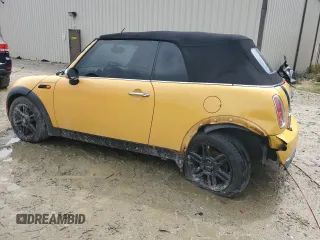 2007 MINI Convertible with VIN WMWRF33507TG17373, listed as a Copart auction lot 52818825 with 207,096 mi miles and Salvage Title. Bid and sale history available at DreamBid. Image 2.