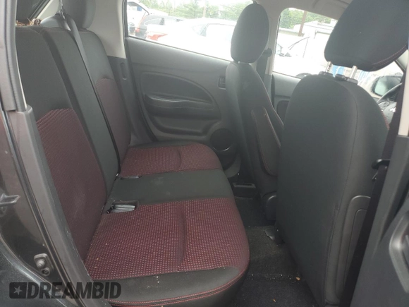 2024 Mitsubishi Mirage Black Edition z VIN ML32AWHJ3RH012246, wystawiony jako Copart lot #59327875 z przebiegiem 14 677 mil mil oraz Szkoda całkowita • Salvage title. Historia ofert i sprzedaży dostępna na DreamBid. Obrazek 10.
