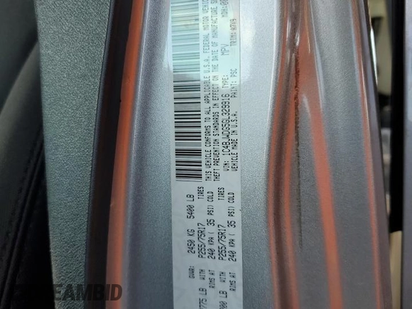 2016 Jeep Wrangler Unlimited Sport с VIN 1C4BJWDG5GL329916, выставлен на аукционе Copart как лот 55141825 с пробегом 54 074 миль миль и Списание • Salvage title. История ставок и продаж доступна на DreamBid. Изображение 14.