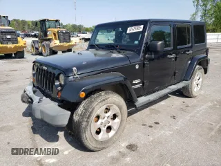 2013 Jeep Wrangler Unlimited Sahara with VIN 1C4BJWEG4DL648363, listed as a Copart auction lot 52426905 with 107,405 mi miles and Salvage title. Bid and sale history available at DreamBid. Image 1.