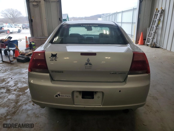 2008 Mitsubishi Galant ES with VIN 4A3AB36F98E010226, listed as a Copart auction lot 53228825 with 221,053 mi miles and Non Repairable. Bid and sale history available at carsss.com. Image 6.