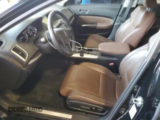 2018 Acura TLX Technology with VIN 19UUB3F52JA001454, listed as a Copart auction lot 60721805 with 87,447 mi miles and Salvage title. Bid and sale history available at DreamBid. Image 7.