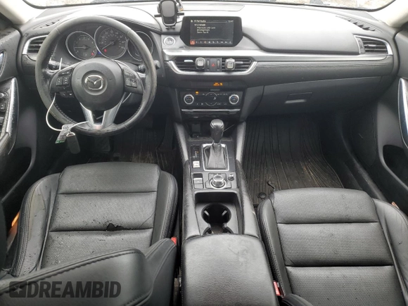2016 Mazda Mazda6 i Touring with VIN JM1GJ1V5XG1400612, listed as a Copart auction lot 47528705 with 160,083 mi miles and Salvage Title. Bid and sale history available at carsss.com. Image 8.