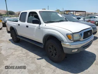 2004 Toyota Tacoma PreRunner z VIN 5TEGN92N64Z392887, wystawiony jako IAAI lot #42409978 z przebiegiem 231 025 mil mil oraz . Historia ofert i sprzedaży dostępna na DreamBid. Obrazek 1.